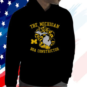 The Michigan Football Boa Constrictor T-Shirt