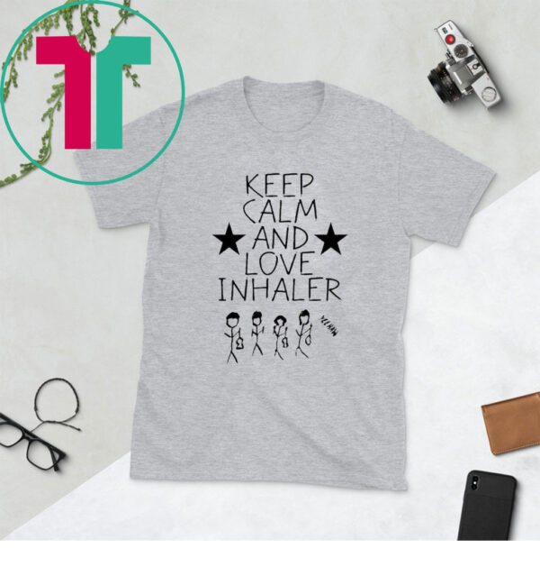 Keep Calm And Love Inhaler TShirt