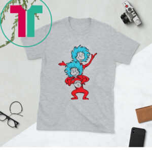 Dr. Seuss Thing 1 And Thing 2 Shirts