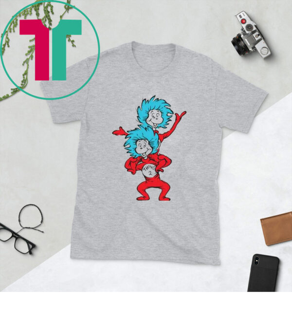 Dr. Seuss Thing 1 And Thing 2 Shirts