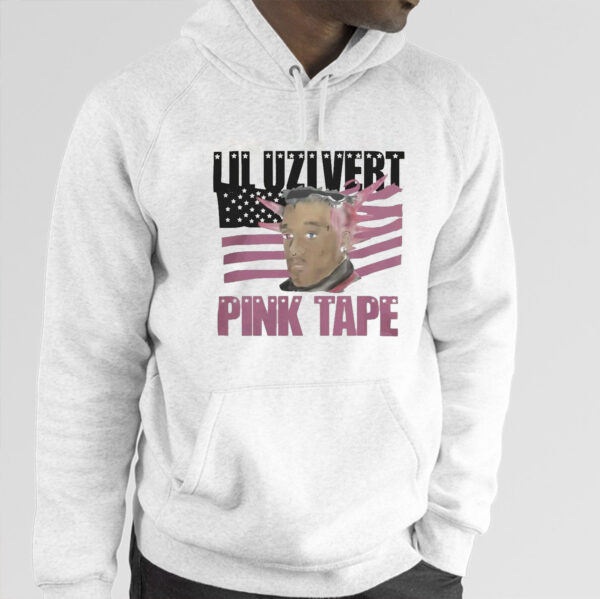 Pink Tape Tour Merch Pink Tape Black Portrait T-Shirt