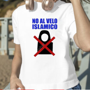 Robert Spencer Silvia Sardone No Al Velo Islamico T Shirt