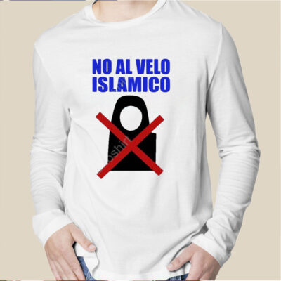 Robert Spencer Silvia Sardone No Al Velo Islamico T Shirt