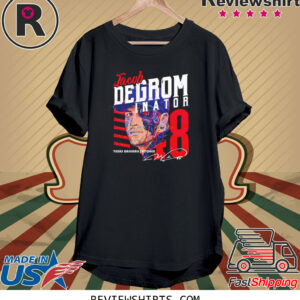 Jacob Degrom Inator Texas Degrominator Machine Signature T Shirt