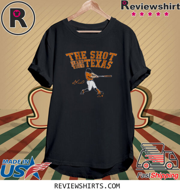 Jose Altuve The Shot Heard Round Texas T-Shirt