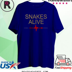 Official Snakes Alive Arizona Diamondbacks Baseball T-Shirt