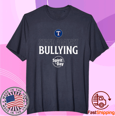 Texas Rangers Stand Against Bullying Spirit Day Shirts