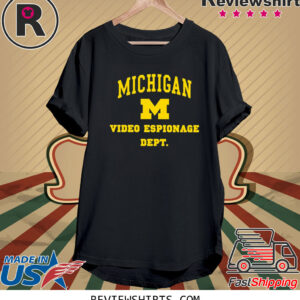 Michigan Video Espionage Dept TShirt