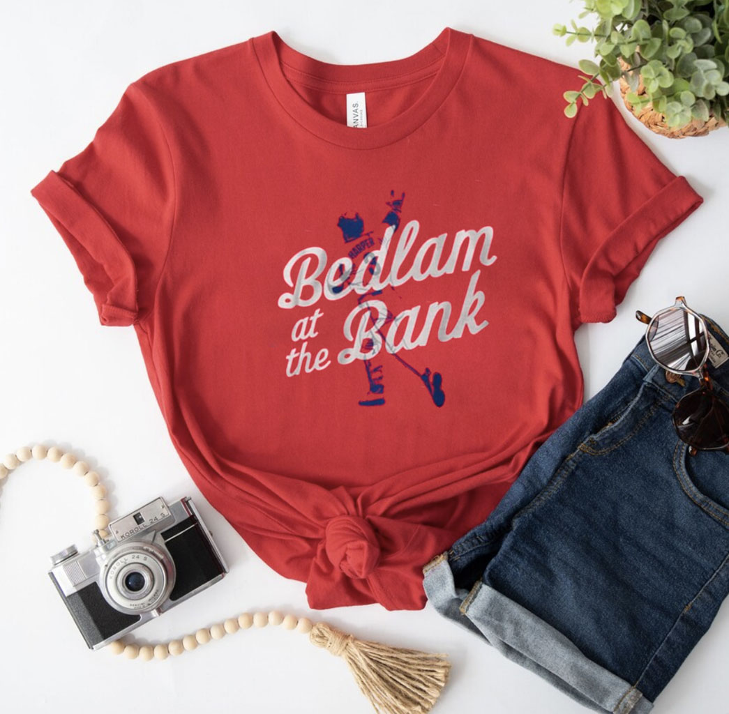 Bryce Harper Bedlam At The Bank Gift For Fan T-Shirt