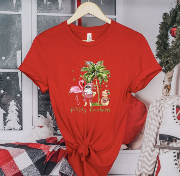 Official Casual Merry Beachmas TShirt