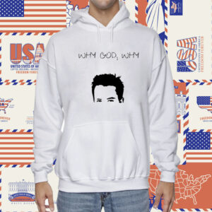 Official Matthew Perry Why God Why Print T-Shirt