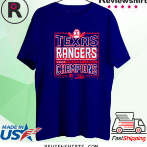 Texas Rangers 2023 American League Champions ShirtTexas Rangers 2023 American League Champions Shirt