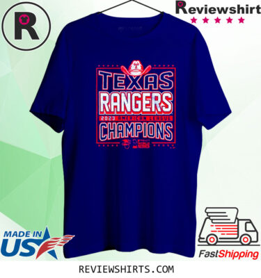 Texas Rangers 2023 American League Champions ShirtTexas Rangers 2023 American League Champions Shirt