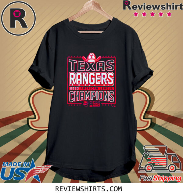 Texas Rangers 2023 American League Champions Shirt