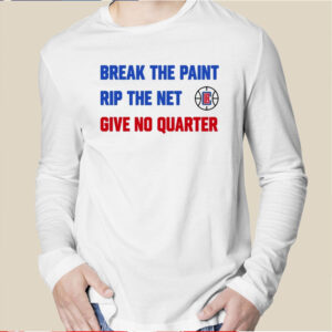 Tomer Azarly Break The Paint Rip The Net Give No Quarter Shirt