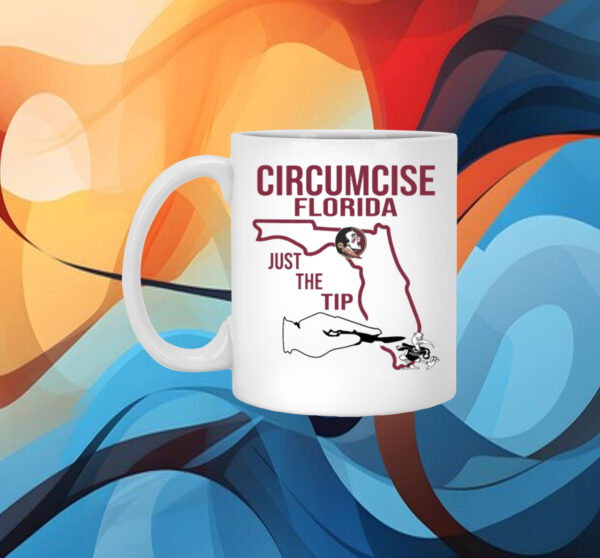 Circumcise Florida Just The Tip White Mug