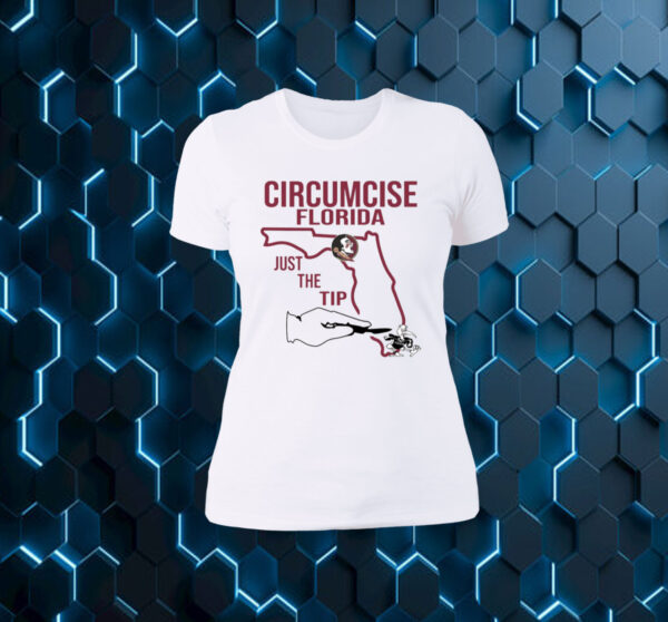 Seminoles Circumcise Florida Just The Tip Official T-Shirt