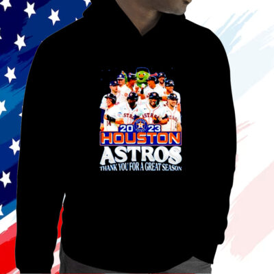 Houston Astros Thank You For A Great Season 2023 Shirt