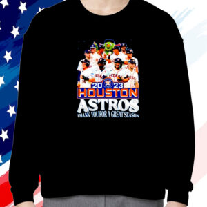 Houston Astros Thank You For A Great Season 2023 Shirt