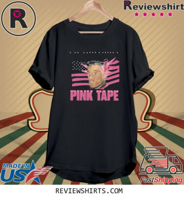 Lil Uzi Vert Pink Tape Black Portrait T-Shirt