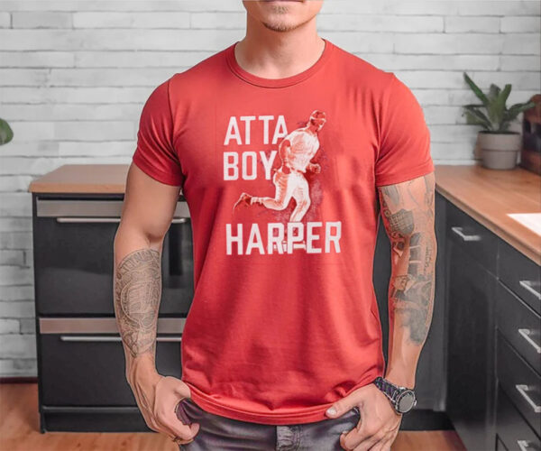 Atta Boy Harper Philadelphia Phillies T-Shirt