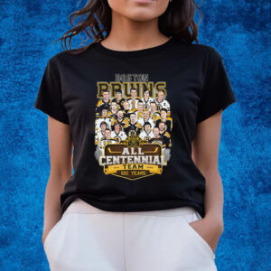 Boston Bruins All Centennial Team 100 Years 1924 – 2024 T-Shirts