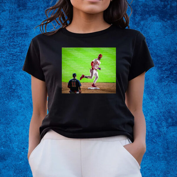 Bryce Harper Look Back Orlando Arcia T-Shirts