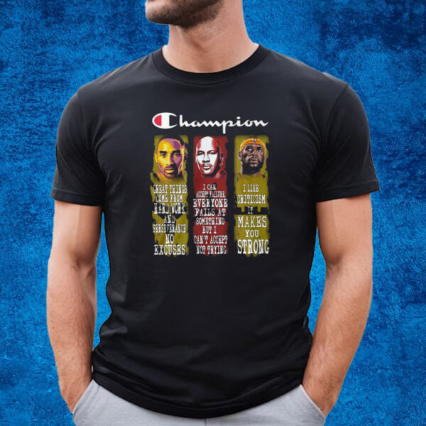 Champions Kobe Bryant T-Shirt