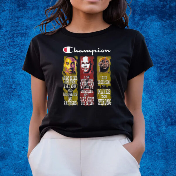 Champions Kobe Bryant T-Shirts