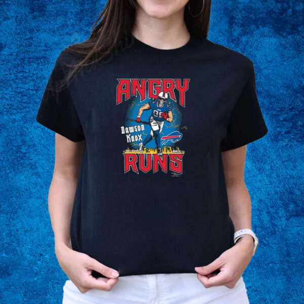 Dawson Knox Angry Runs Shirts