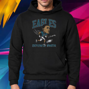 Eagles Devonta Smith Signature T-Shirt Hoodie