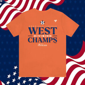 Houston Astros Fanatics Branded 2023 Al West Division Champions Locker Room T-Shirt