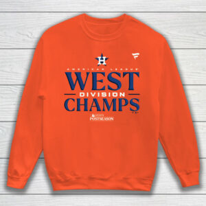 Houston Astros Fanatics Branded 2023 Al West Division Champions Locker Room T-Shirts