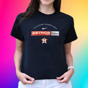 Houston Astros Nike 2023 Al West Division Champions T-Shirts