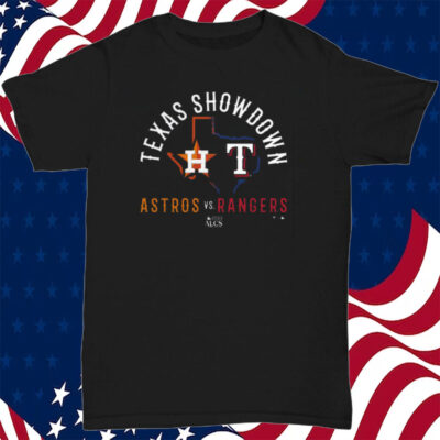 Houston Astros Vs Texas Rangers 2023 Alcs Matchup Texas Showdown Shirt