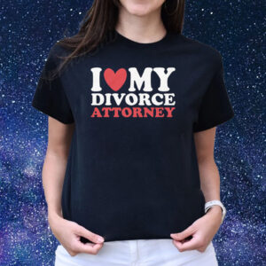 I Heart My Divorce Attorney T-Shirts