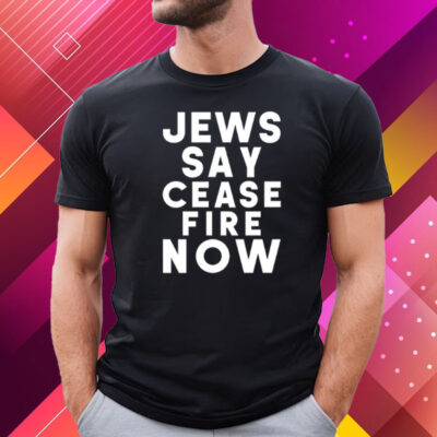 Israel-Hamas War Not In Our Name Jews Say Cease Fire Now T-Shirt