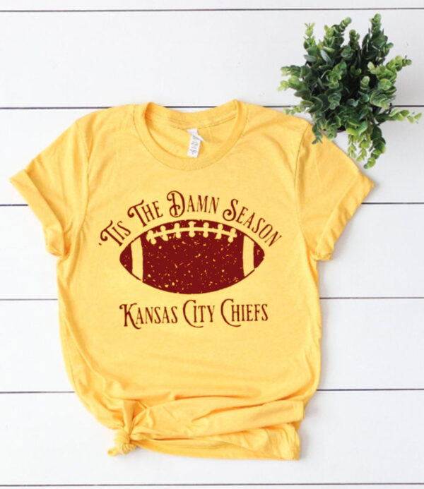 Kansas City Chiefs Nfl Tis The Damn Season Taylor Swift Shirt