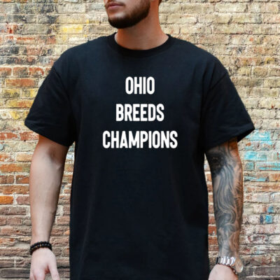 Lebron James Ohio Breeds Champions Shirt