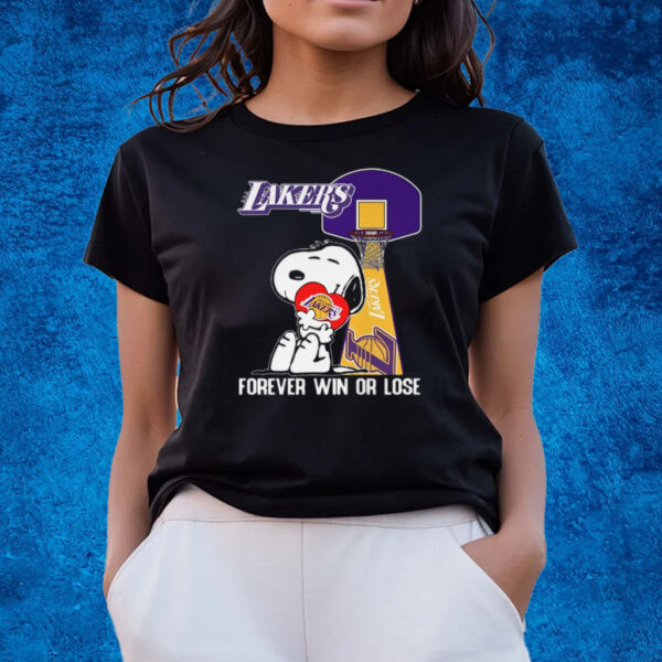 Los Angeles Lakers Forever Win Or Lose T-Shirts