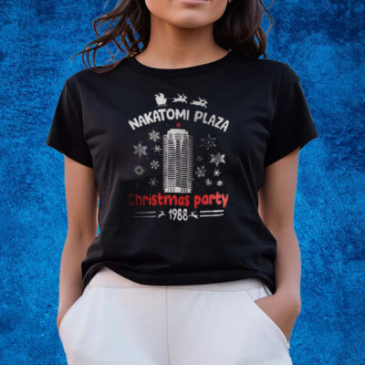 Nakatomi Plaza T Shirts Christmas Party 1988