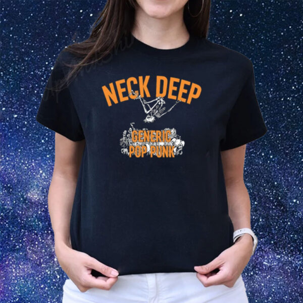 Neck Deep Generic Pop Punk Skeleton Mosher T-Shirts