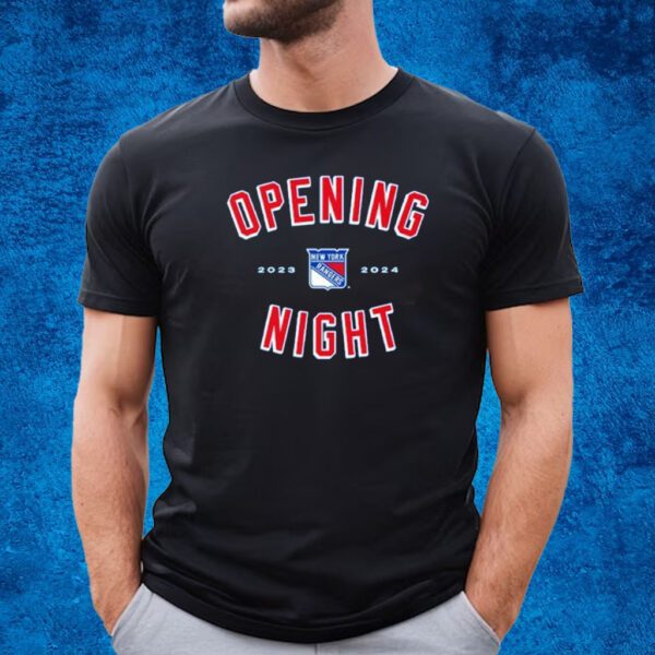 Opening Night New York Rangers 2023-2024 T-Shirt