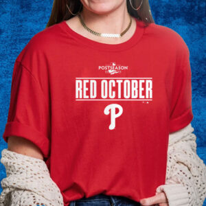 Red October 2022 Phillies T-Shirts