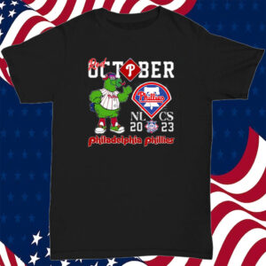 Red October 2023 Nlcs Philadelphia Phillies Shirt