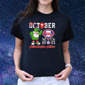 Red October 2023 Nlcs Philadelphia Phillies T-Shirts