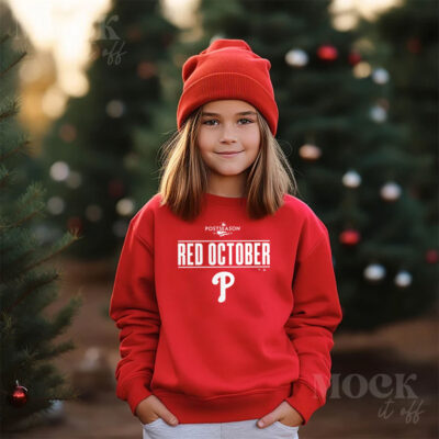 Red October Phillies Kid Shirt