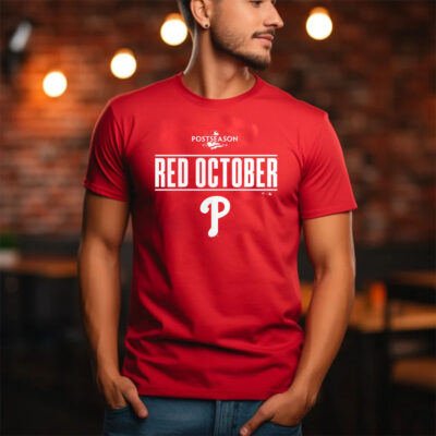 Red October Phillies Shirt