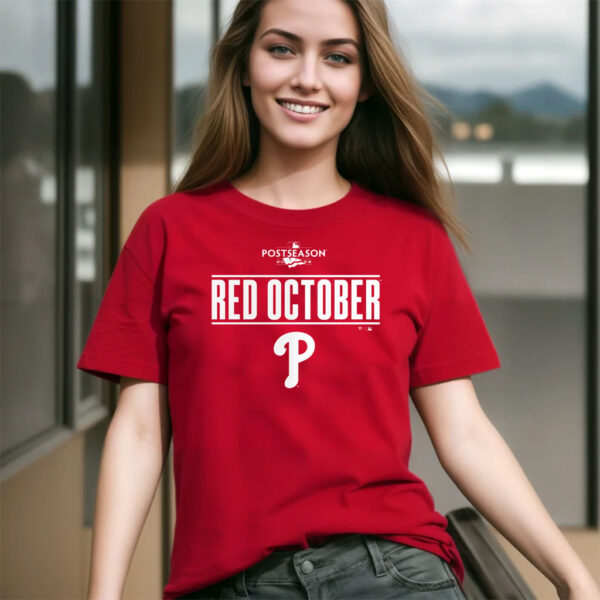 Red October Phillies Shirts