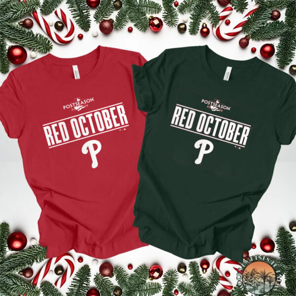 Red October Phillies Unisex Shirt